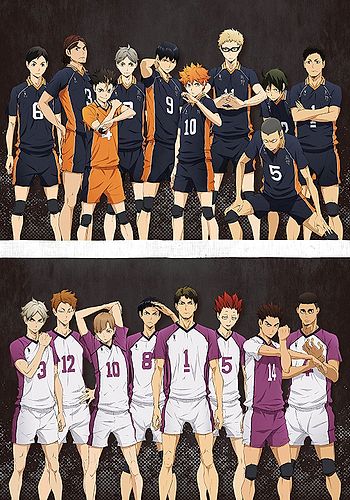 Haikyuu!! Karasuno Koukou vs Shiratorizawa Gakuen Koukou